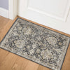 Dalyn Marbella MB4 Charcoal Area Rug Room Image Feature