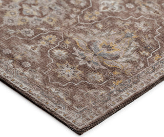 Dalyn Marbella MB4 Mocha Area Rug Corner Image