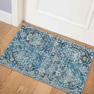 Dalyn Marbella MB4 Navy Area Rug Room Image Feature