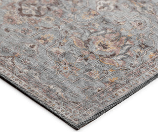 Dalyn Marbella MB4 Silver Area Rug Corner Image