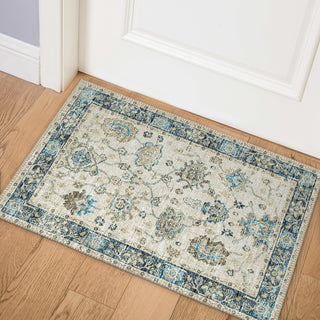 Dalyn Marbella MB6 Flax Area Rug Room Image Feature