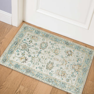 Dalyn Marbella MB6 Ivory Area Rug Room Image Feature