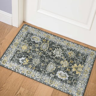 Dalyn Marbella MB6 Midnight Area Rug Room Image Feature