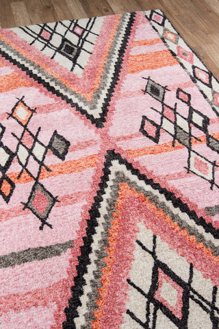 Momeni Margaux MGX-2 Pink Area Rug Corner Image