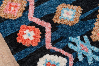 Momeni Margaux MGX-4 Navy Area Rug Close up