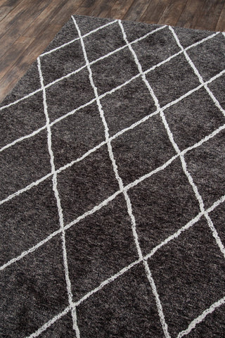 Momeni Margaux MGX-8 Charcoal Area Rug Corner Image Feature