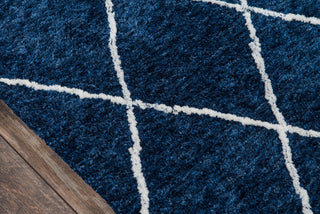 Momeni Margaux MGX-8 Navy Area Rug Close up