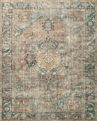 Loloi Margot MAT-02 Terracotta/Lagoon Area Rug Main Image