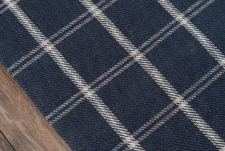 Momeni Marlborough MLB-3 Navy Area Rug by Erin Gates Close up