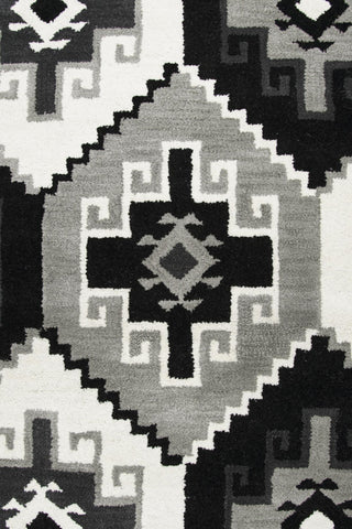 Rizzy Marianna Fields MF245A Black Area Rug Runner Image