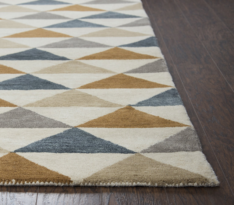 Rizzy Marianna Fields MF541A Gray Area Rug Corner Image Feature