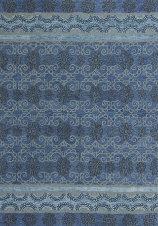 KAS Marrakesh 4514 Blue Celestial Hand Tufted Area Rug