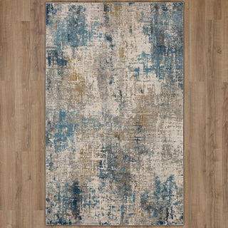 Karastan Tryst Marseille Blue Area Rug Main Image