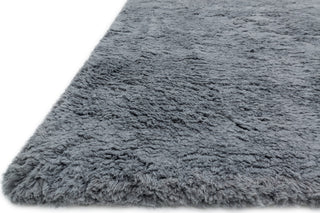 Loloi Mason Shag MH-01 Steel Area Rug Corner Shot