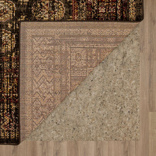 Karastan Bedouin Masrik Charcoal Area Rug Back Image