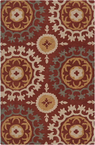 Surya Matmi MAT-5410 Rust Area Rug 5' x 8'