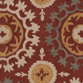 Surya Matmi MAT-5410 Rust Hand Tufted Area Rug Sample Swatch