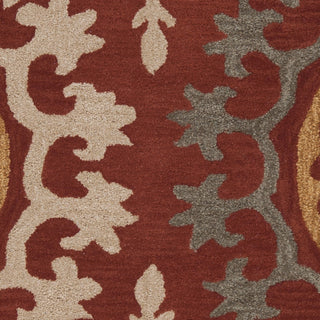 Surya Matmi MAT-5410 Rust Hand Tufted Area Rug Sample Swatch