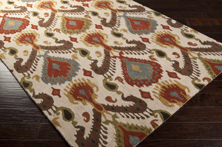 Surya Matmi MAT-5430 Beige Hand Tufted Area Rug 5x8 Corner