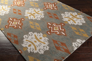 Surya Matmi MAT-5433 Charcoal Hand Tufted Area Rug 5x8 Corner