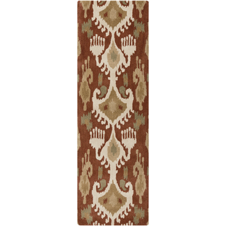 Surya Matmi MAT-5450 Burgundy Area Rug 2'6'' x 8' Runner