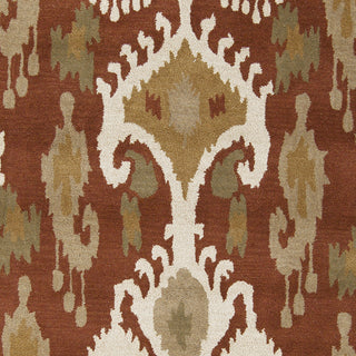 Surya Matmi MAT-5450 Burgundy Hand Tufted Area Rug Sample Swatch