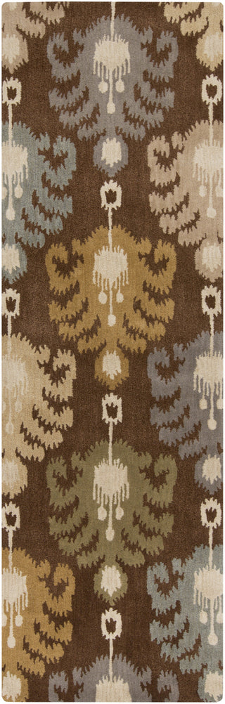 Surya Matmi MAT-5452 Chocolate Area Rug 2'6'' x 8' Runner