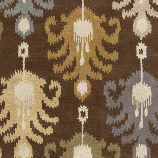 Surya Matmi MAT-5452 Chocolate Hand Tufted Area Rug Sample Swatch