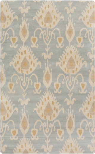 Surya Matmi MAT-5457 Medium Gray/Camel Area Rug 5' x 8'