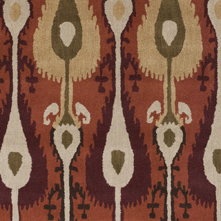 Surya Matmi MAT-5458 Burgundy Hand Tufted Area Rug Sample Swatch