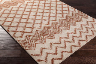 Surya Matmi MAT-5460 Taupe Hand Tufted Area Rug 5x8 Corner