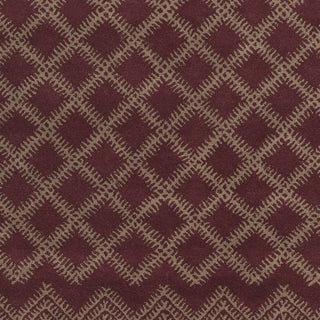 Surya Matmi MAT-5461 Burgundy Hand Tufted Area Rug Sample Swatch