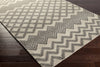 Surya Matmi MAT-5463 Taupe Hand Tufted Area Rug 5x8 Corner