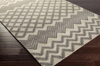 Surya Matmi MAT-5463 Taupe Hand Tufted Area Rug 5x8 Corner