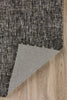 Dalyn Mateo ME1 Ebony Area Rug Backing Image