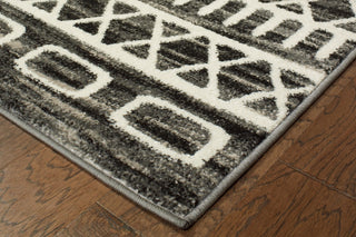 LR Resources Matrix 81175 Titanium / Garden Area Rug Alternate Image