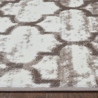 LR Resources Matrix 81195 Beige Area Rug Alternate Image