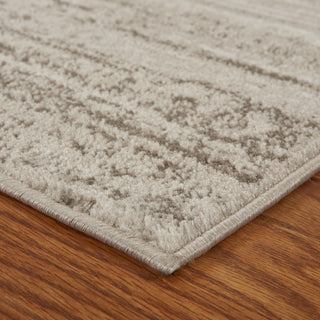 LR Resources Matrix 81198 Light Beige/White Area Rug Alternate Image