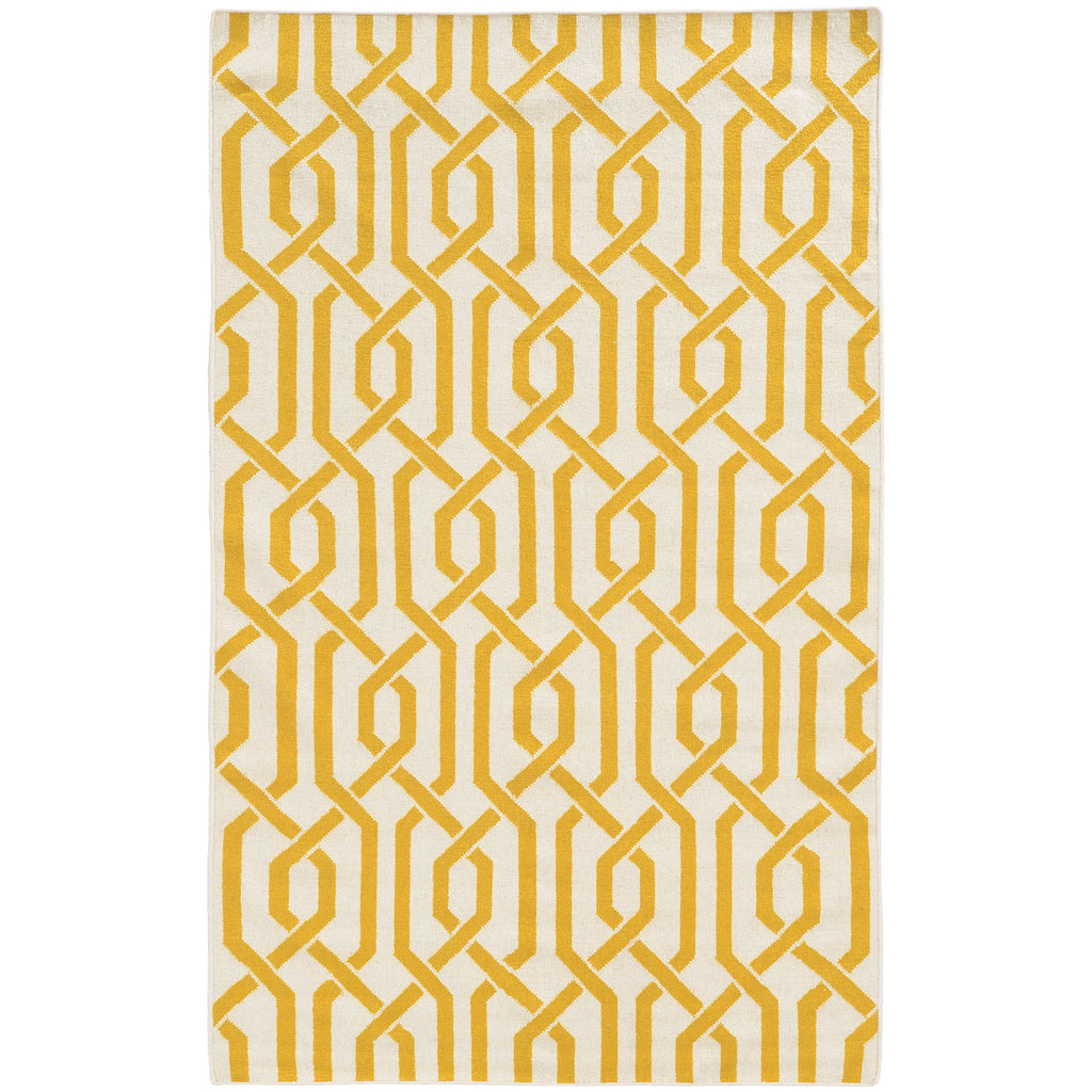 Pantone Universe Matrix 4260L Ivory/Yellow Area Rug main image
