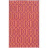Pantone Universe Matrix 4260M Pink/Orange Area Rug main image