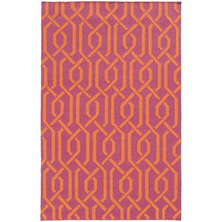 Pantone Universe Matrix 4260M Pink/Orange Area Rug main image