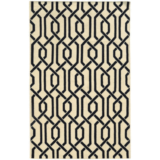 Pantone Universe Matrix 4260Q Ivory/Navy Area Rug main image