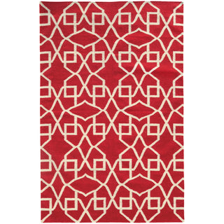 Pantone Universe Matrix 4267M Red/Ivory Area Rug main image