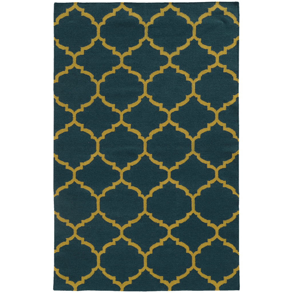 Pantone Universe Matrix 4280I Blue/Gold Area Rug main image