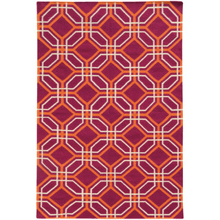 Pantone Universe Matrix 4722G Pink/Orange Area Rug main image