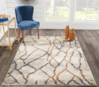 Momeni Matrix New MTX-2 Copper Area Rug Main Image Feature