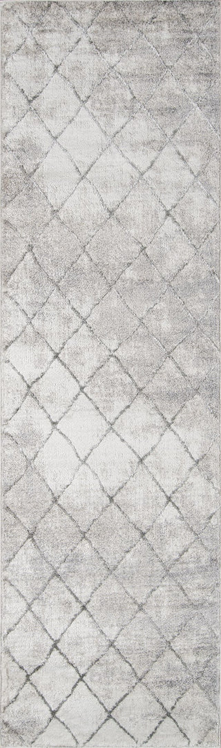 Momeni Matrix MTX-3 Grey Area Rug Runner Image