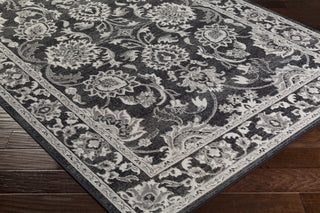 Surya Mavrick MAV-7029 Medium Gray Area Rug Corner Shot