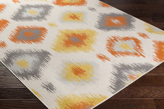 Surya Mavrick MAV-7033 Neutral/Grey Area Rug Closeup