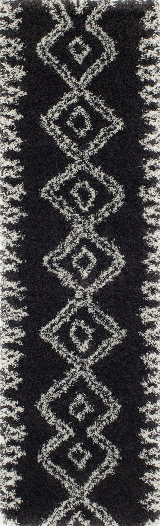 Momeni Maya MAY-1 Black Area Rug Closeup